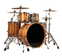 Kit De Batterie (5 Tambours, 4 Cymbales) Pour Les Performances Du Groupe