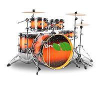 Kit de batterie à percussion pour adultes débutants - Ensemble d'apprentissage complet pour les amateurs de musique et les nouveaux batteurs
