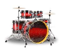 Kit de batterie à percussion pour adultes débutants - Ensemble d'apprentissage complet pour les amateurs de musique et les nouveaux batteurs