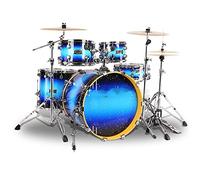 Kit de batterie à percussion pour adultes débutants - Ensemble d'apprentissage complet pour les amateurs de musique et les nouveaux batteurs