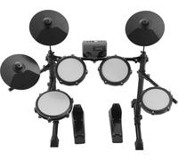 Kit de batterie électrique SucceBuy, 15 kits & 150 sons, USB MIDI caisse claire 8" Mesh, cymbales 10", baguettes & écouteurs, pour débutants & adultes