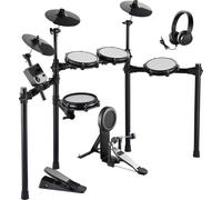 Kit de batterie électrique SucceBuy, 32 kits & 480 sons, USB MIDI Caisse claire 8" Mesh, cymbales 10", baguettes & écouteurs, pour débutants & adultes