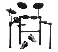 Kit de batterie électronique pour adultes - Ensemble de percussion numérique professionnel pour entraînement de musique, compact et léger, parfait pour la pratique et la performance