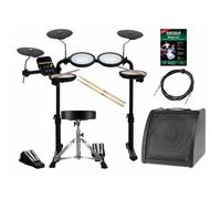 Kit de batterie électronique - XDrum DD-250 - E-Drum 68 sons, USB to host - Live Set avec Tabouret, Enceinte de 30 W et baguettes