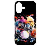 Kit de Batterie Portrait Artiste Rock Musique Concert Coque pour iPhone 17