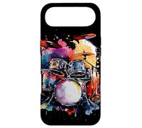 Kit de Batterie Portrait Artiste Rock Musique Concert Coque pour iPhone Air