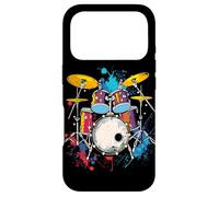 Kit de Batterie Portrait Drums Cymbals Coque pour iPhone 17 Pro