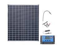 Kit de batterie solaire 12 V/18 V, panneau solaire 500 W, contrôleur 100 A, for une charge rapide, for la maison, le camping-car(1pc controller kit)