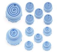 Kit de beauté pour le visage - Pièces de rechange - Peeling - Conseils en silicone (12 petites et grandes Vortex)