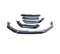 Kit de becquet Pare-Chocs Avant, diffuseur, séparateur, Protection réglage, Compatible avec Honda Accord 10.5e génération 2022, ABS, Noir Brillant(Carbon Look)