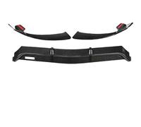 Kit De Becquets Avant Et Diffuseurs pour Mercedes-pour Benz Classe C W205 C205 2015 2016 2017 2018 2019 2020 2021(Carbon Fiber Look 2015-2018)