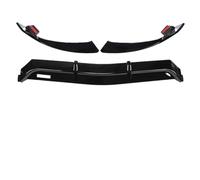 Kit De Becquets Avant Et Diffuseurs pour Mercedes-pour Benz Classe C W205 C205 2015 2016 2017 2018 2019 2020 2021(Glossy Black 2 2015-2018)