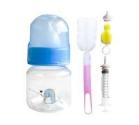 Kit de biberon d'allaitement pour chiot - Outil distributeur d'alimentation pour animaux de compagnie | Kit d'alimentation avec seringue pour animaux de compagnie avec de rechange pour
