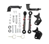 Kit de biellette de barre stabilisatrice Kit de déconnexion rapide et réglable pour barres stabilisatrices avant, pièces quincaillerie en fer, pour numéro Prc-1010-bk