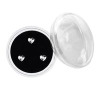 Kit de bijoux dentaires bijoux dentaires en cristal diamant en forme de cœur 0, 12 pouce petits brillants et élégants pour embellir vos dents vos ongles ou votre maquillage du visage.