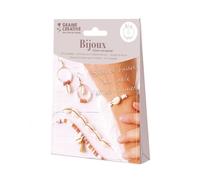 Kit de bijoux - Graine Creative - 816035 - 10g perles heishi - 10 coquillages - 5m fil polyester