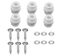 Kit de Billes en Caoutchouc Amortissantes et de Goupilles Anti-Chute pour Cardan de Caméra pour DJI Phantom 3 Standard Professional Advanced Amortissement du Cardan de Caméra