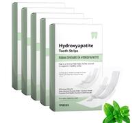 Kit de Blanchiment des Dents-Bandes Dentaires en Hydroxyapatite,Bandes de Blanchiment des Dents, Bande Blanchissantes Douces,Éliminent Efficacement les Dent Taches (5)