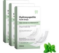 Kit de Blanchiment des Dents-Bandes Dentaires en Hydroxyapatite,Bandes de Blanchiment des Dents, Bande Blanchissantes Douces,Éliminent Efficacement les Dent Taches (3)