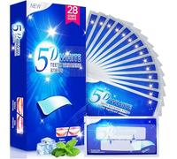 Kit de Blanchiment des Dents-Blanchiment Dentaire, 28 Bande 14 Ensembles Blanchisseur de Dents Sans Danger pour l'Émail, Formule Non Sensible (Mint-14 Ensembles)