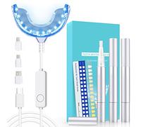 Kit de blanchiment des dents pour blanchiment des dents - Kit de blanchiment des dents tout-en-un avec 24 LED pour un blanchiment rapide des dents
