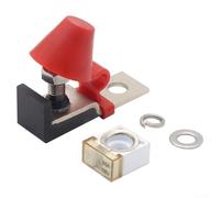 Kit de bloc de fusibles à haut ampli 60 A-300 A 58 V CC pour système de protection de voiture, bateau, avec capuchon isolant (60 A)