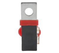 Kit de bloc de fusibles de batterie 60 A à 300 A CC avec bornes M8 Tension nominale 58 V pour systèmes électriques de voiture, bateau, camping-car, porte-fusible isotherme compact avec capuchon rouge