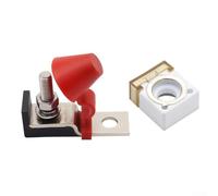 Kit de bloc de fusibles M8 de qualité marine avec fusible à lame de 300 A, 58 V CC pour protection de batterie de bateau, camping-car, camion et véhicule tout-terrain