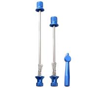 Kit de blocage rapide, broche de moyeu de roue, levier de boulon pliable anti-vol à dégagement rapide | Outil d'écrou à broche en aluminium pour tige de vis de roulement et arrière
