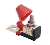 Kit de blocs de fusibles 60 A-300 A avec capuchon isolant, porte-fusible M8, max 58 V CC, pour automobile, marine, bateau et camping-car pour protection du circuit de batterie (150 A)