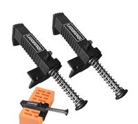 Kit de blocs de maçonnerie - Cintre mural - Guide de fil de pose - Construction renforcée en plastique technique - Produit d'alignement d'angle compact et durable - Longtail pour chantier