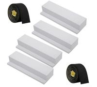 Kit de blocs de mousse pour unités AC en forme de U pour combler les espaces d'installation et améliorer l'efficacité du chauffage et du refroidissement toute l'année (B)