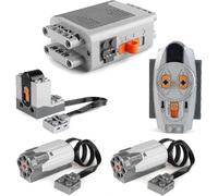 Kit de blocs motorisés Power Function 5 pièces : 2 moteurs moyens, 1 boîtier à piles, 1 télécommande