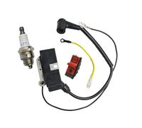 Kit de Bobine d'allumage avec Interrupteur d'arrêt d'urgence Compatible avec Les tronçonneuses CS2255, 2186, 2188, 2063, 2065, 2071, 2165, 2171, CS2135 et CS2138.
