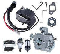 Kit de bobine d'allumage de carburateur C1Q S57B for tronçonneuse Stihl 017 018 MS170 MS180, remplacement 1130 120 0603
