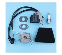 Kit de Bobine d'allumage de carburateur for tronçonneuse 350 351 370 371 420 for carburateur 33-29. Pièce de Rechange.