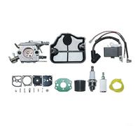 Kit de bobine d'allumage de carburateur pour tronçonneuse 136 137 141 142 36 avec capote d'admission et joint de vaporisateur