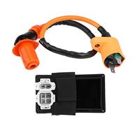 Kit de Bobine d'Allumage pour SYM Scooter, 2 Pièces DC CDI Box, Compatible avec Moteur GY6, Fiddle 2, Symphony 125 SR