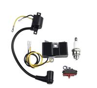 Kit de bobine d'allumage pour tronçonneuse Husqvarna 61 66 162 266 en métal et plastique avec interrupteur, remplace la pièce numéro 501516201