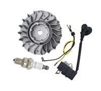 Kit de Bobine d'allumage, Volant Moteur et Bougie d'allumage Compatible avec la tronçonneuse MS251 MS 251C (OEM 1143 400 1203)