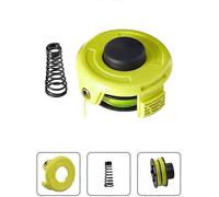 Kit de bobine de fil de coupe pour tondeuse a gazon Ryobi RAC118, bobine de 12 mm, RLT3525S, bobine de fil de rechange et ensemble de ressorts de couvercle