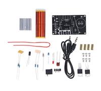 Kit De Bobine Tesla Kit De Module De Bobine De Musique Kit De Haut-Parleur Plasma Bricolage avec Câble Audio pour Téléphone Portable MP3 Ordinateur Stéréo