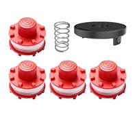 Kit de bobines de rechange pour coupe-bordure Einhell GE-CT 36/30 Li E SOLO AGILLO 36/255 BL AGILLO 18/200 (remplace 3405096), 4 bobines de fil + 1 capuchon de bobine de fil + 1 ressort