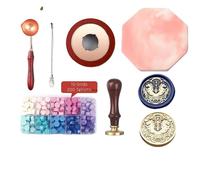 Kit de boîtes de cire à cacheter, 24 options de couleurs, kits de bricolage, kit de joints 7 pièces n° 11