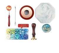 Kit de boîtes de cire à cacheter, 24 options de couleurs, kits de bricolage, kit de joints 7 pièces n° 5