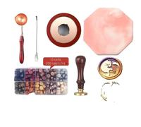 Kit de boîtes de cire à cacheter, 24 options de couleurs, kits de bricolage, kit de joints 7 pièces n° 8