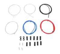 Kit de boîtier de câble de frein de vélo Kit de câble de levier de vitesses solide et durable pour vélos de route vélos pliants trois couleurs un ensemble