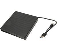 Kit de Boîtier de Lecteur de Disque Optique Externe,Ultra Fin Portable USB 3.0 Type C,Graveur de CD Externe Compatible avec Plateau SATA 9,5 Mm 9 Mm,Chargement de Lecteur.