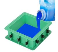 Kit de boîtier de moule réglable pour la fabrication de moules en silicone - Kit de boîtier de moule en plastique en silicone - Kit de boîtier de moule à combinaison gratuit - Idéal pour la