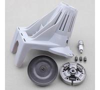 Kit de boîtier de tambour d'embrayage - Pièce de rechange facile à installer pour débroussailleuse FS80 FS85 FC80 FC85 HT70 HT75